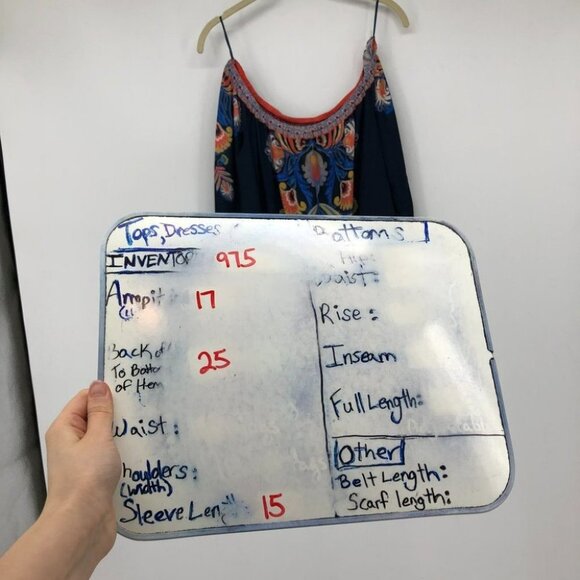 Jealous Tomato navy coral boho printed off shoulder blouse XS - Picture 10 of 11